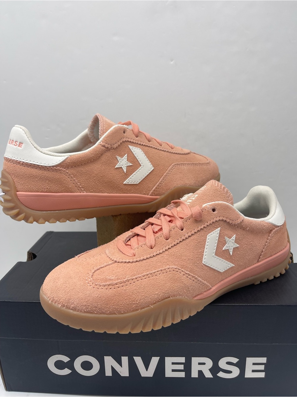Converse WMNS All Star Low Top RUN STAR TRAINER OX FLAMINGO FADE/EGRET Sneakers - Picture 7 of 16